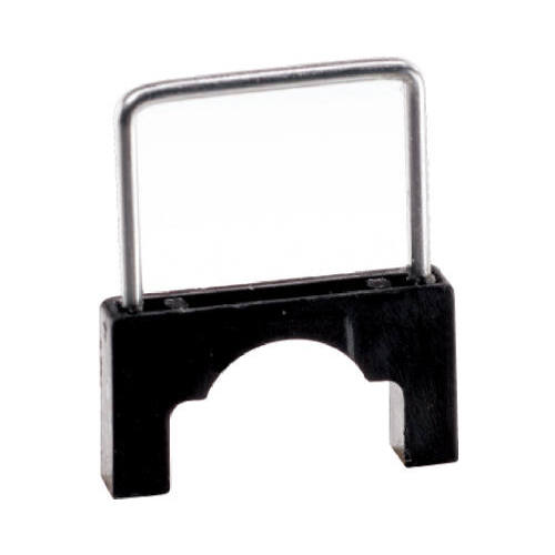 GB MPS-2125 CableBoss 1/2 in. Plastic and Metal Staples, Black Black & Silver/Metal - pack of 200