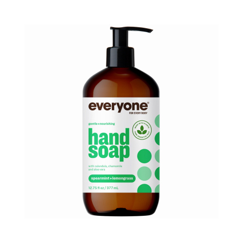 Liquid Hand Soap, Spearmint Lemongrass, 12.75-oz.