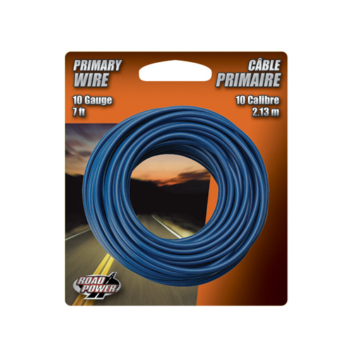 7' BLU 10GA Prim Wire Blue