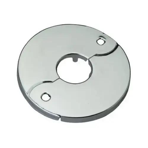 Floor/Ceiling Split Flange, Chrome-Plated Brass, 1/2-In. IP x 3/4-In. O.D.