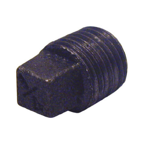 Southland 521-800HC Black Pipe Fitting, Plug, 1/8-In.