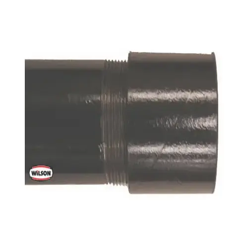 1-In. x 21-Ft. Steel Pipe, Black, Import, Threaded