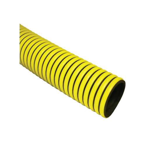 Fertilizer Solution Suction Hose, Yellow, 1-1/2-In. x 100-Ft.