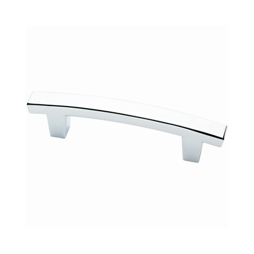Pierce Cabinet Pull, Polished Chrome, 3-In.