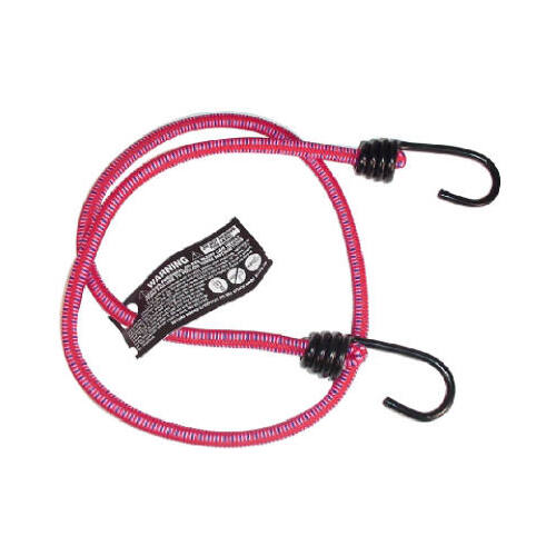 Keeper 06037-XCP10 Bungee Cord, 36 in L, Rubber, Hook End - pack of 10
