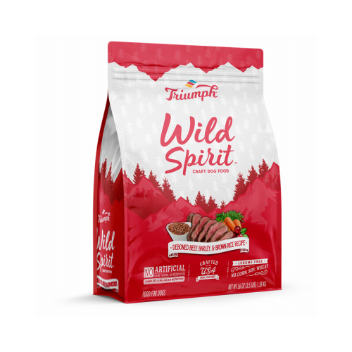 Sunshine Mills 00876 Wild Spirit Beef & Rice Dog Food, 3.5-Lbs.