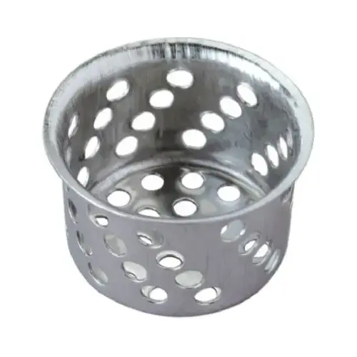 Crumb Cup, Metal Chrome Finish, 1-In. Diameter - pack of 10