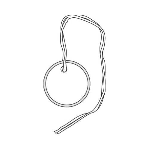 WHTPap Tag/String - pack of 100