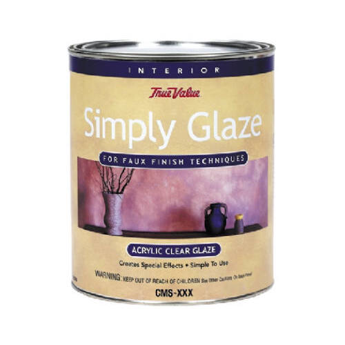 Faux Finishing Clear Glaze, Acrylic, Qt.