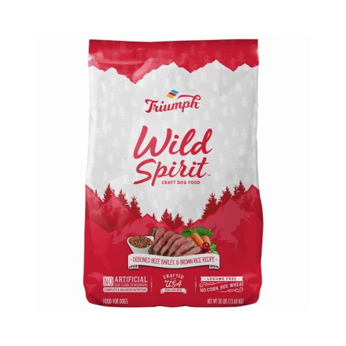 Wild Spirit Beef & Rice Dog Food, 30-Lbs.