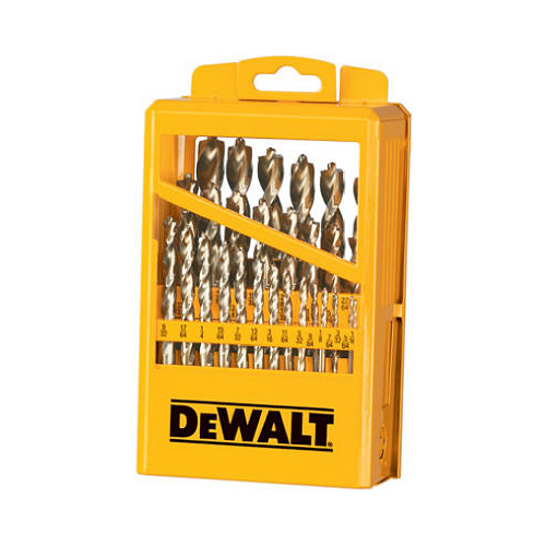 Drill Bit Set, High Performance, 29-Piece, Steel, Ferrous Oxide - pack of 3