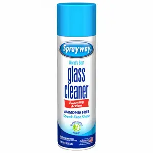 PLZ CORP SW050R Glass Cleaner, 19-oz. Aerosol Spray