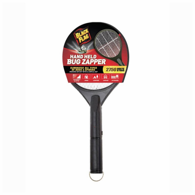 BLACK FLAG ZR-7936-L Handheld Bug Zapper Insect Killer, Racket Style