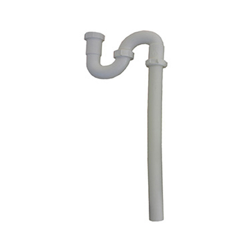 LARSEN SUPPLY CO., INC. 03-4335 Lavatory/Kitchen Drain S-Trap, White ...