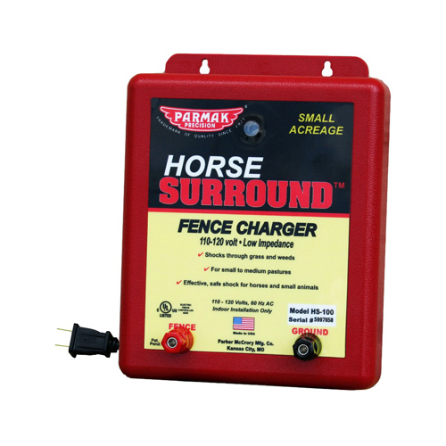 Parmak HS-100 HS-100 Electric Fence Charger, 0.65 to 2 J Output Energy, 110 to 120 V