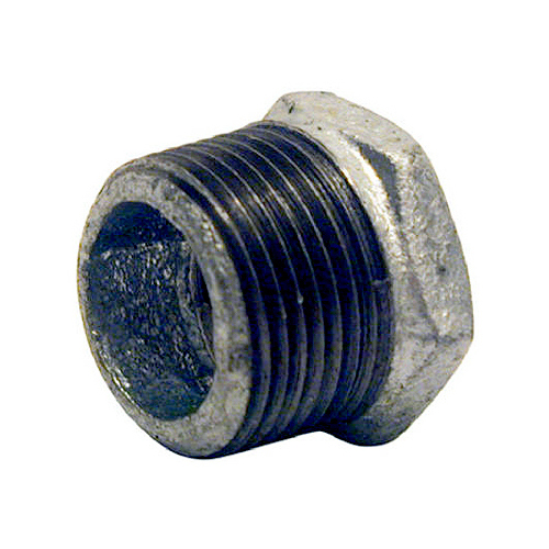 Southland 511-975HN Pipe Fittings, Galvanized Hex Bushing, 1-1/2 x 1-In.