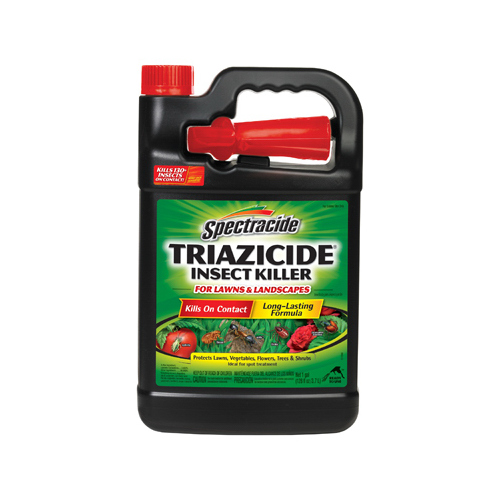UNITED INDUSTRIES CORPORATION 10525 Triazicide Insect Killer for Lawns & Landscapes, 1-Gallon Ready-to-Use