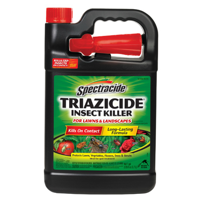 UNITED INDUSTRIES CORPORATION 10525 Triazicide Insect Killer for Lawns & Landscapes, 1-Gallon Ready-to-Use