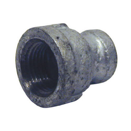 Pipe Fittings, Galvanized Coupling, 1-1/4 x 3/4-In.