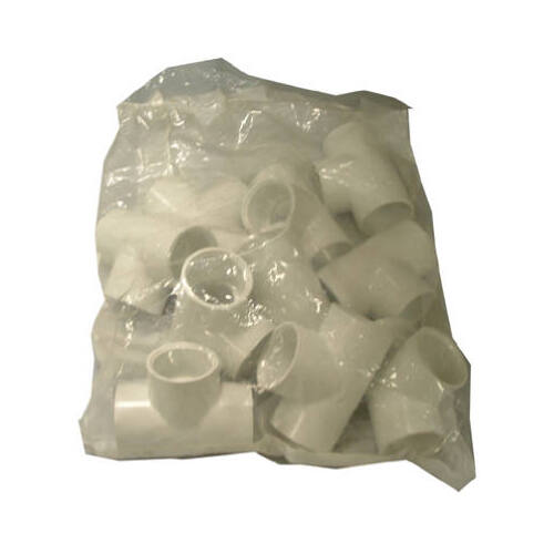 Charlotte Pipe PVC 02400C 1000HA Schedule 40 PVC Pressure Tee, 1In