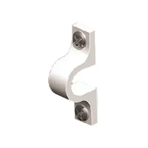 ClosetMaid 756100 Shelf Clip, Metal, White, Wall Mounting - pack of 12