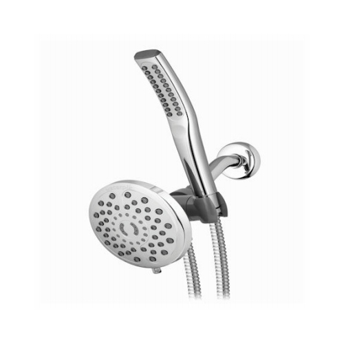 Waterpik XIB-633E/SBX-183ME BodyWand Spa System Showerhead, 7 Settings, Chrome