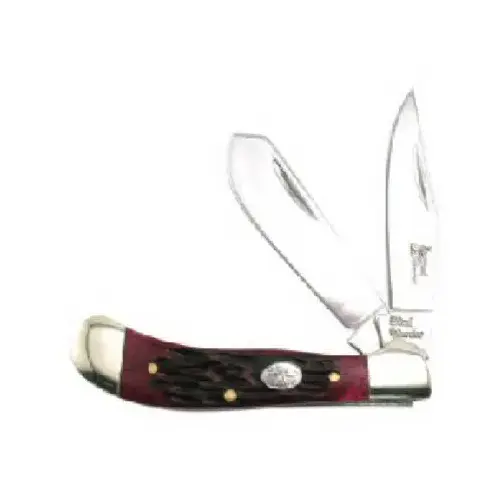 FROST CUTLERY COMPANY SW-111RWJ Steel Warrior Saddlehorn Pocket Knife