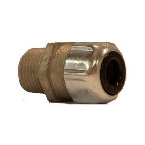 TB Fittings 2521 Conduit Fitting, Strain Relief Connector, 1/2-In.