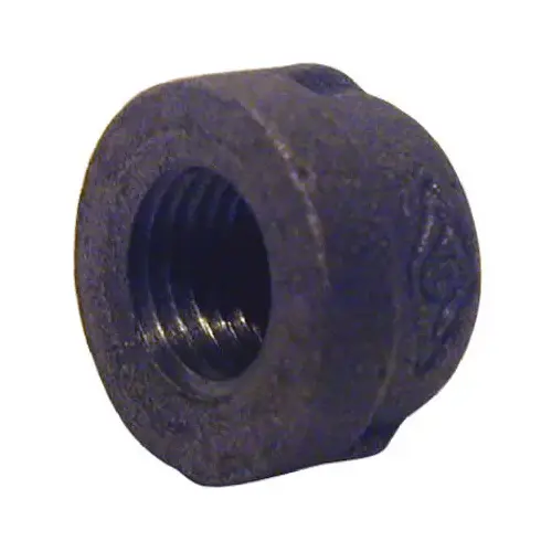 B&K 3/8 In. Malleable Black Iron Cap