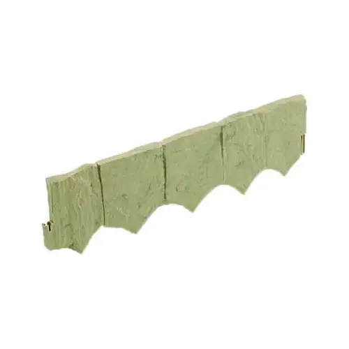 6.5 In. H. x 24 In. L. Tan Flagstone Poly Lawn Edging (5-Pack)