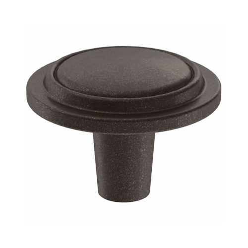 Top Ring Cabinet Knob, Cocoa Bronze, 1-1/4-In. Round