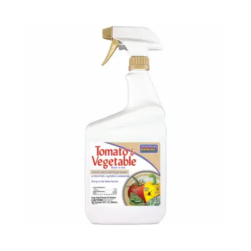 688 Tomato and Vegetable, Liquid, Spray Application, 1 qt Light Yellow/Opaque