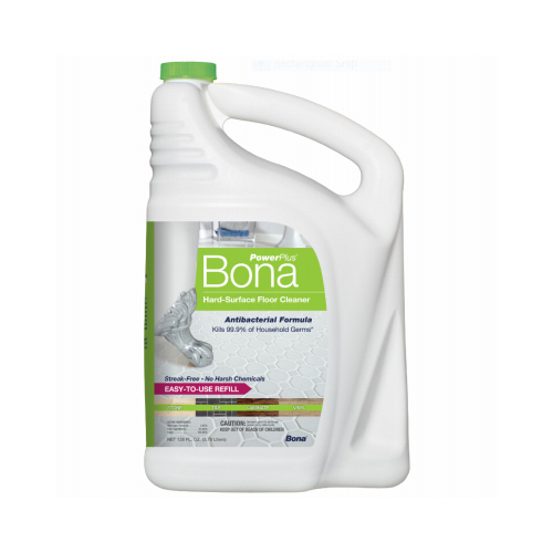 BONA KEMI USA INC WM851018001 Powerplus Hard Surface Cleaner, Antibacterial, 128-oz.