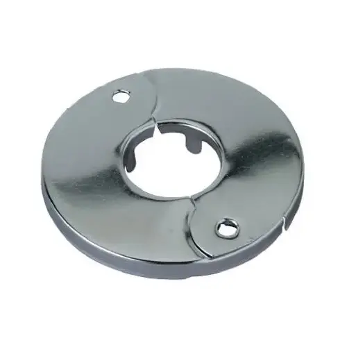 Floor/Ceiling Split Flange, Chrome-Plated Brass, 3/4-In. IP x 1-1/16-In. O.D. - pack of 5