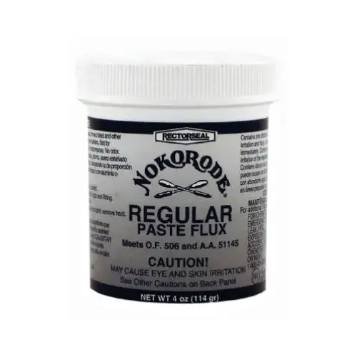 RECTORSEAL CORPORATION 14010 Nokorode Regular Paste Flux, 4 oz.