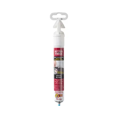 Caulk Repair, Kitchen & Bath Caulk, White, 2.8-oz.