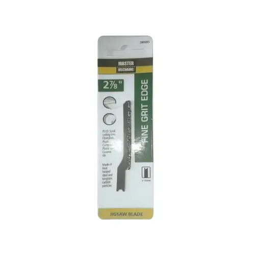 Fine Scroll Grit Edge Jigsaw Blade, 2-7/8 In.