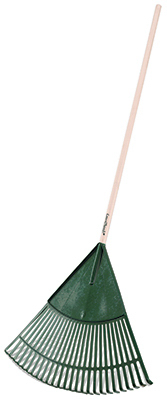 SEYMOUR MIDWEST LLC 40882TRU Polyethylene Lawn & Leaf Rake, 24-In. Head