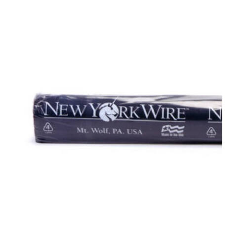 New York Wire FCS8534-M Screen Wire, 100 ft L, 96 in W, Fiberglass, Charcoal