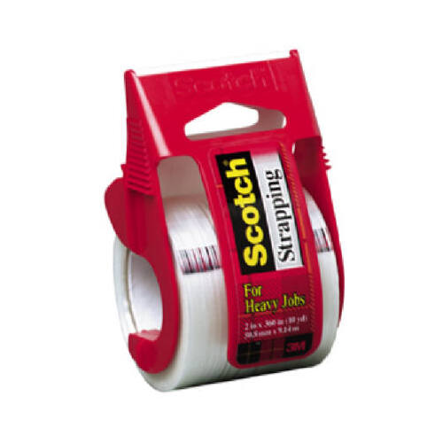 Heavy-Duty Filament Strapping Tape, 1.88 x 360-In.