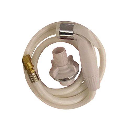 LARSEN SUPPLY CO., INC. 081527 Sink Spray & Hose, Universal Fit, White