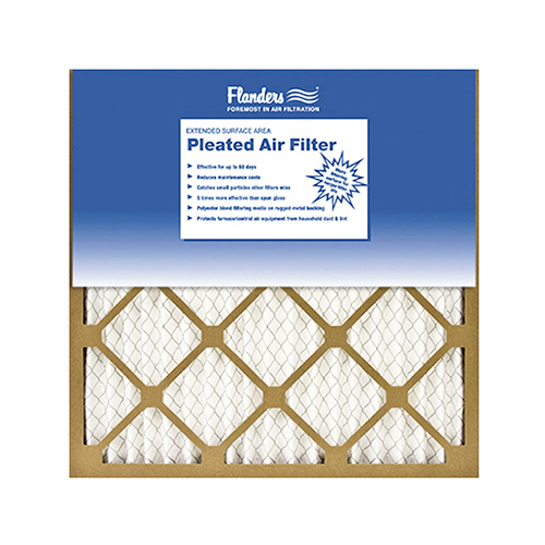 Pinch-Pleated Air Filter, 60-Days, 16x24x1-In. - pack of 12