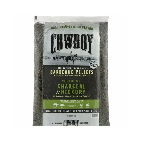 Charcoal & Hickory BBQ Pellets, 20 Lbs.