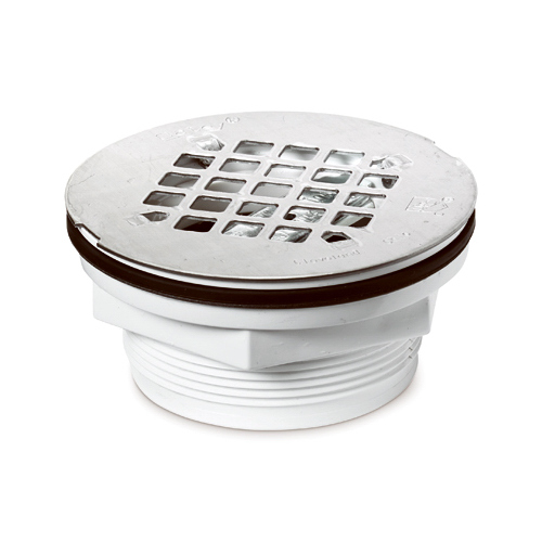 Plastic Shower Drain, 2-In.