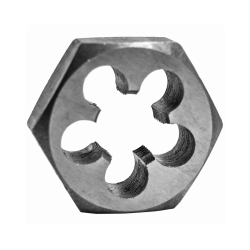 Century Drill & Tool 96208 Fractional Hex Die, 7/16-20 National Fine, 1-In.