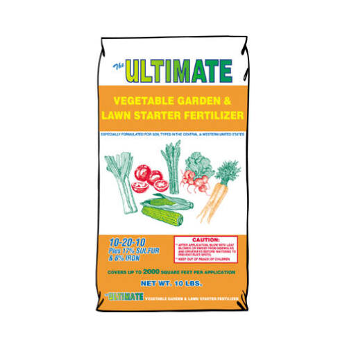 Vegetable Garden & Lawn Starter Fertilizer 10-20-10, 10-Lbs.