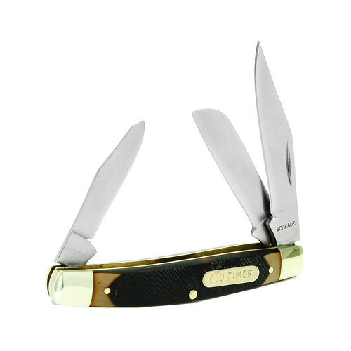 BATTENFELD TECHNOLOGIES INC 34OT Old Timer Middleman Pocket Knife, 3 Blade
