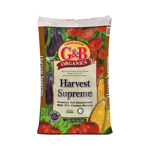 Kellogg Organics 8046 Harvest Supreme Premium Soil Amendment 2 Cuft