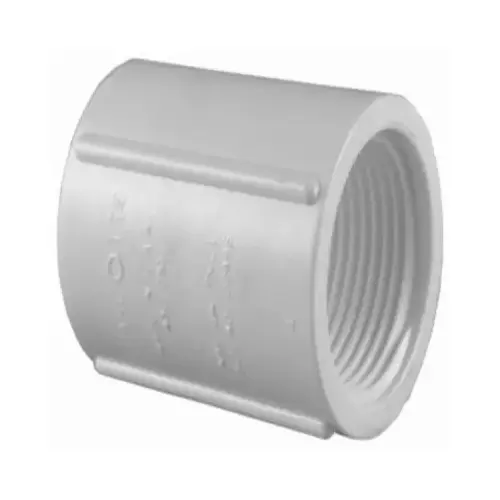 Schedule 40 PVC Threaded Coupling, 1-In. FIP