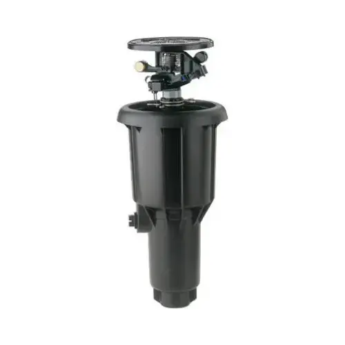 Rotor Impulse Sprinkler 3" H Adjustable Black